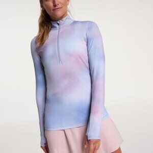 NWT CALIIA de Carrie Underwood - Camiseta de golf UV con cremallera 3/4 Size XS